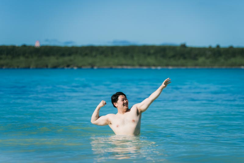 海外のお客様との宮古島フォト作例 その7