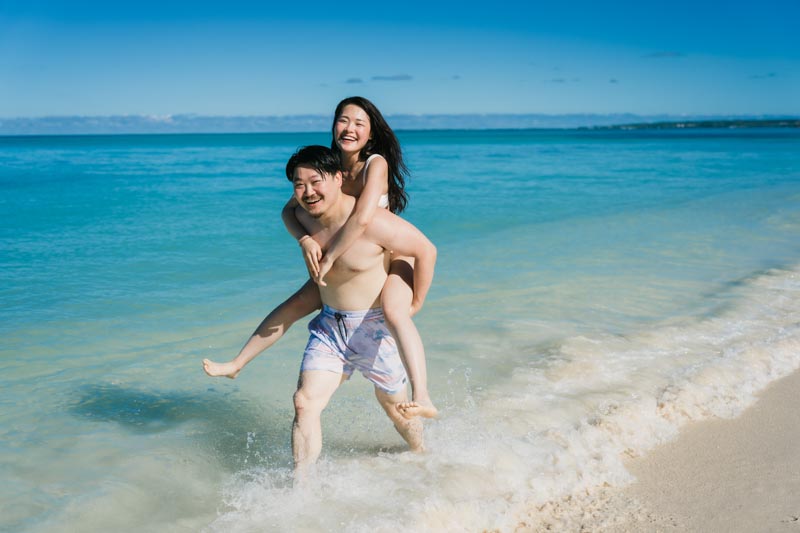 海外のお客様との宮古島フォト作例 その1